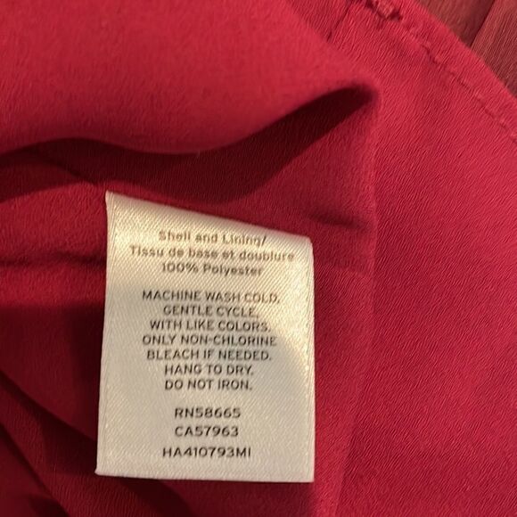 Halogen Burgundy Liza Floral Dress - Picture 7 of 7